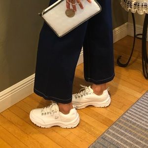 Dad sneaker style Fila's